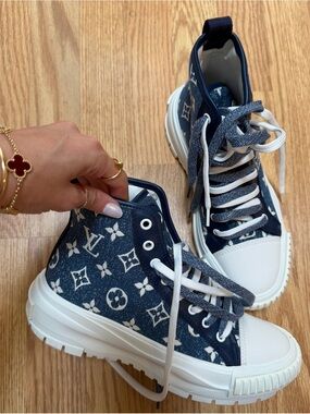 Louis Vuitton sneaker boot